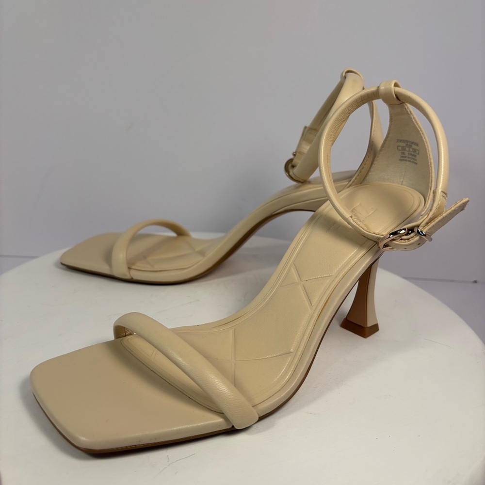 Zara Cream Heels - Picture 2 of 6